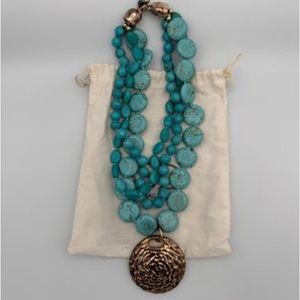 Turquoise Simon Sebbag necklace